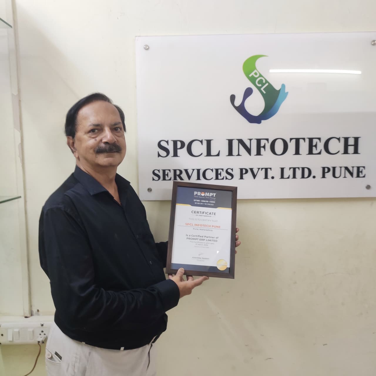 SPCL Infotech and Prompt ERP Partnership